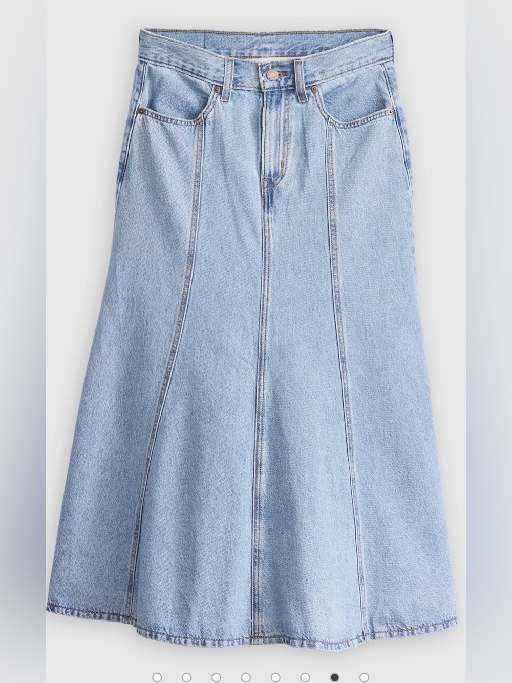 Levi’s Denim Fit and Flare Skirt multiple sizes NWT - Picture 5 of 9